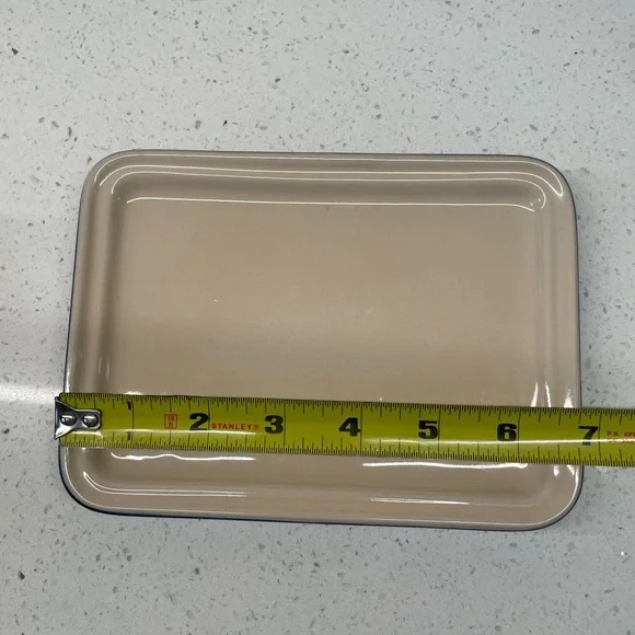 Le Creuset Butter Dish Ombre Azure Blue NWT - Picture 10 of 13